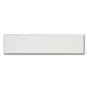 A single handmade look subway tile matisse bianco 2.5x8 glossy