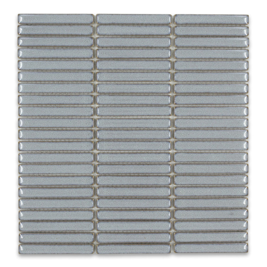TilesInspired | Mosaic Tiles | Stack White Glossy Mini (3/8