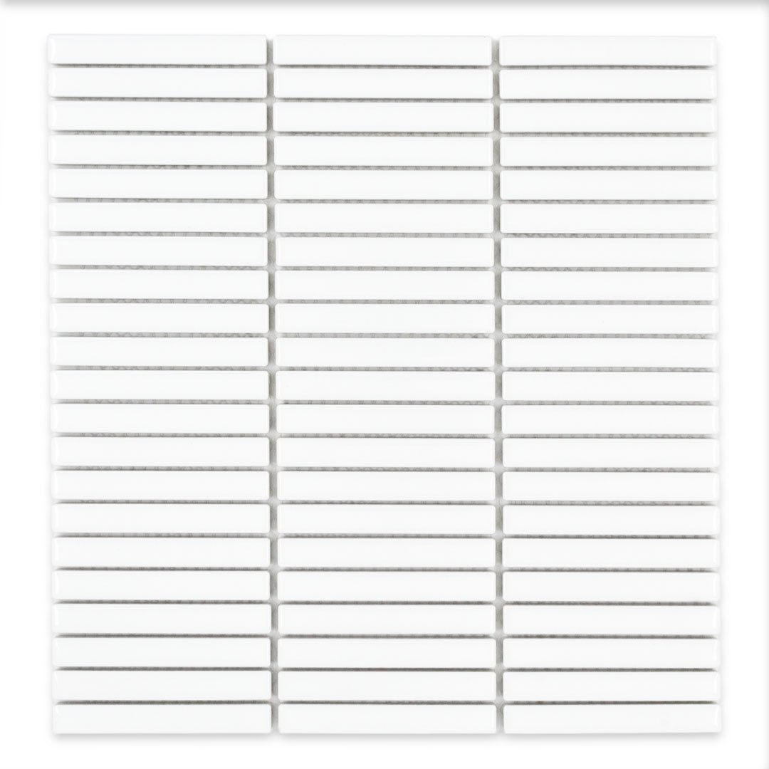 Stack White Glossy Mini (3/8