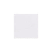 A single 5x5 white marble look matte finish tile.
