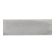 a single misty gray 2x6.5 matte bars subway tile 
