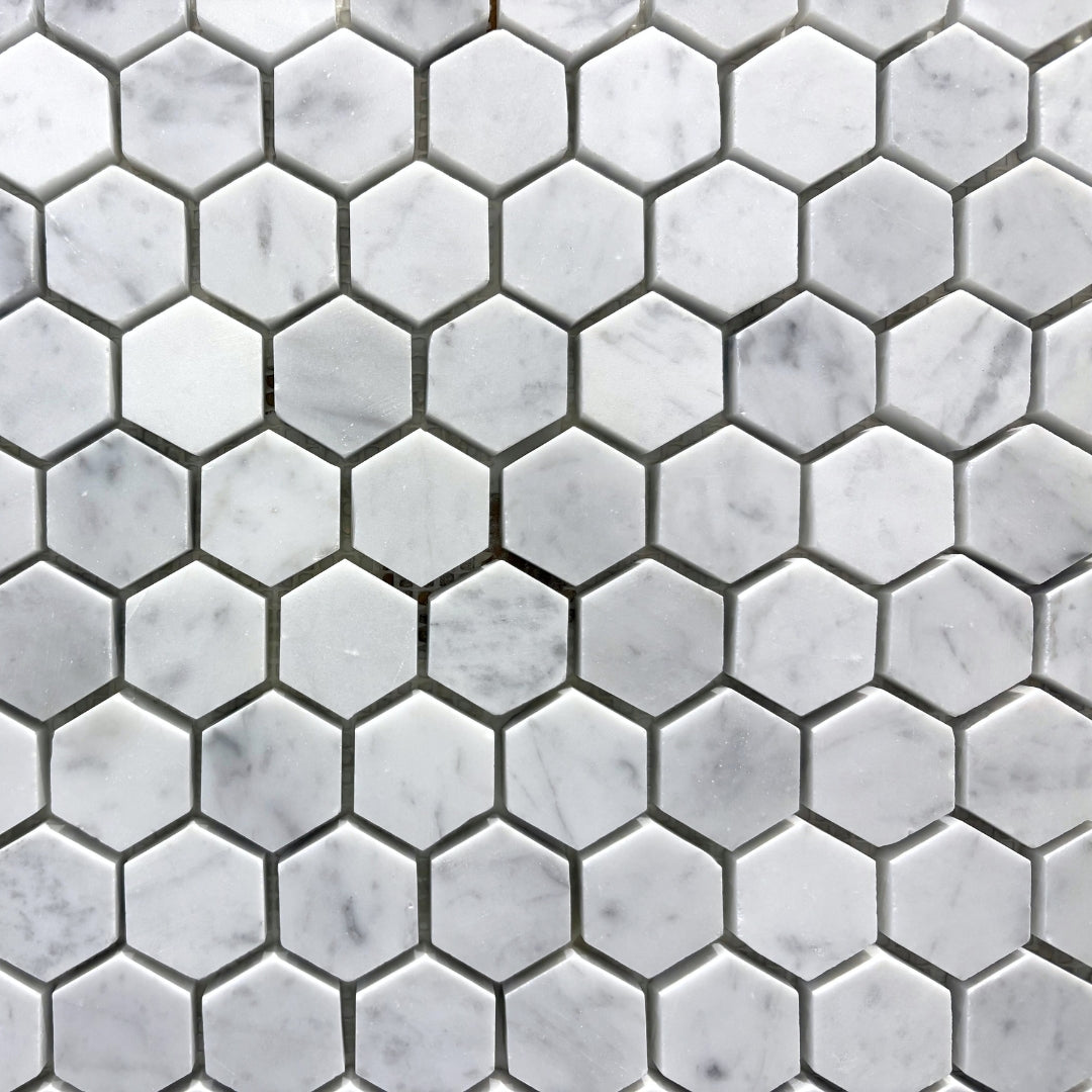 Bianco Carrara Polished (1 1/4