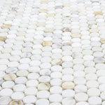 Calacatta Penny (1" x 1")