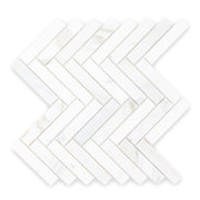 natural stone calatta herringbone mosaic sheet