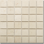 Marfil Honed Square Mosaic (2 x 2) - Sample