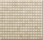 Marfil Polished Mosaic (5/8 x 5/8) - Sample