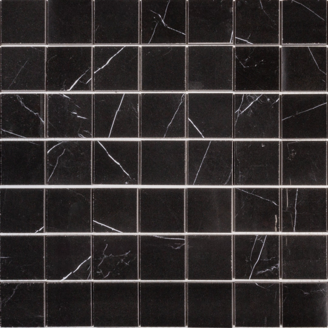 Marquina Polished 2"x2" Mosaic