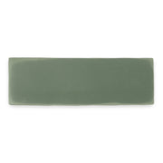 A single 2x6 matte dark green woodland fir tile