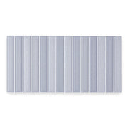 a single fluted cool grey blue kitkat style panel in a matte finish
