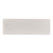 A single 2x6.5 milkstone bars matte subway tile. 