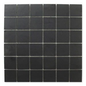 Checkmate Black Mosaic (2" X 2")