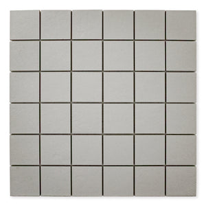 Checkmate Grey Mosaic (2" X 2")
