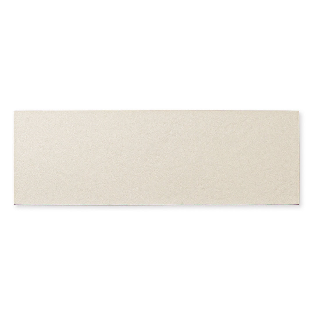 Single tile photo featuring beige 4x12  with a soft stone appearance and texture. 