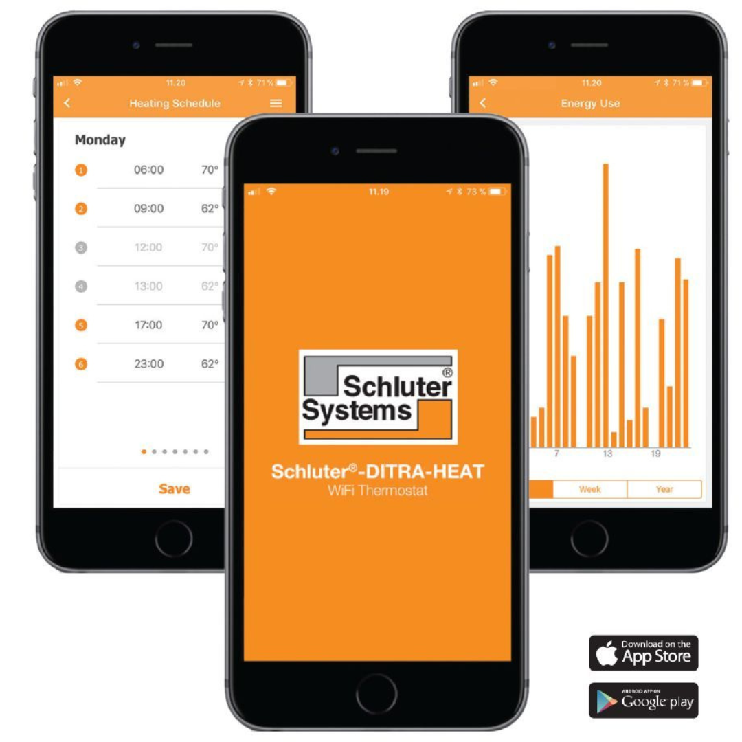 Schluter® Ditra Heat Thermostat - Wifi