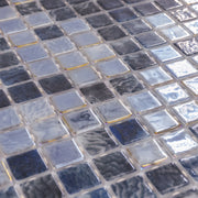 Pool Moonlight Glass Mosaic (1" x 1")