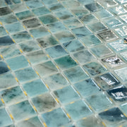 Pool Bora Bora Glass Mosaic (1" x 1")
