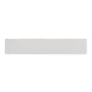 A smokey grey 17.5" X 3.25" plank look tile with subtle texture and pattern for floors or walls. 
