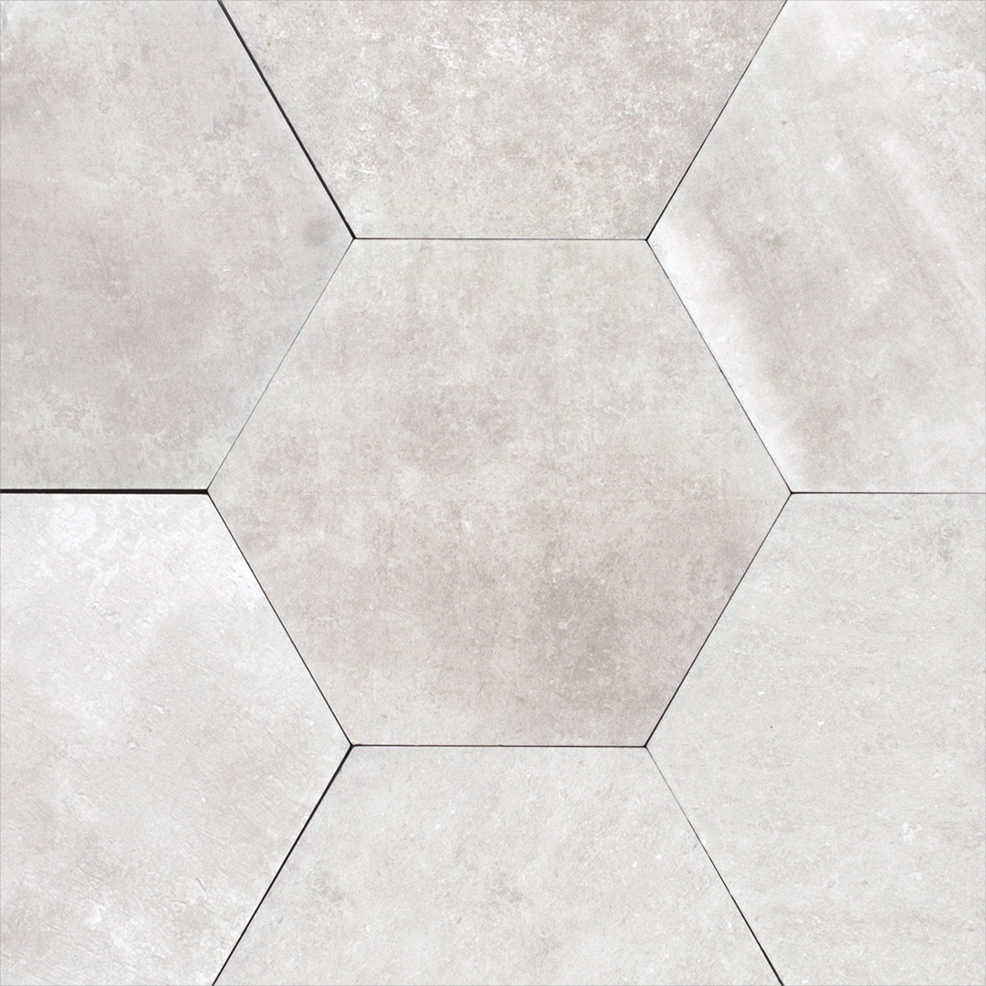 Clay Stone Hexagon (6" x 6")