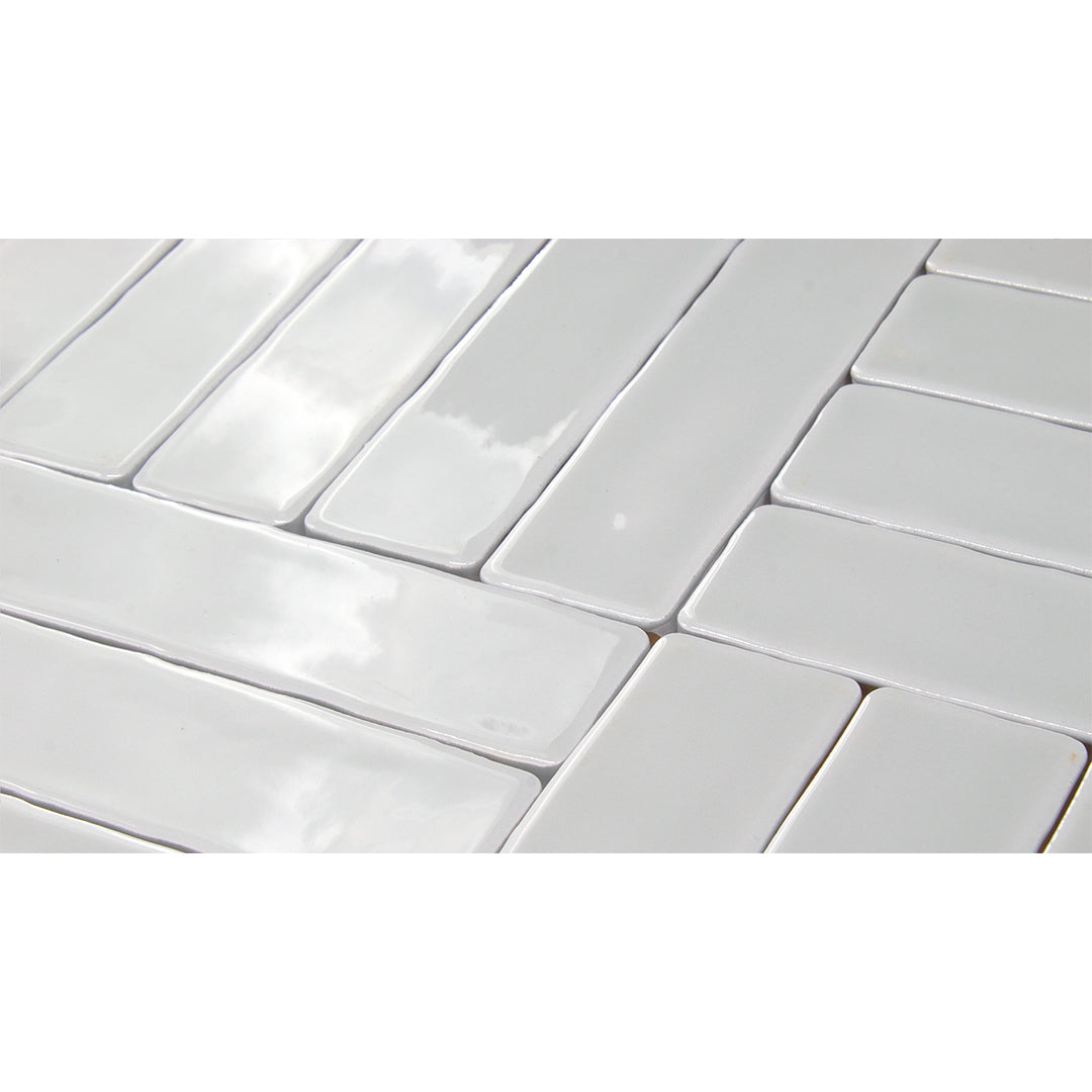 Candlestick Grey modern glossy ceramic subway & candlestick tile for residential bathroom wall imported from Spain, Cevica Rustic Light Grey available from TilesInspired Canada's Online Tile Store delivering across Ontario and Quebec, including Toronto, Montreal, Ottawa, London, Windsor, Kitchener, Muskoka, Barrie, Kingston, Hamilton, and Niagara decoration idea