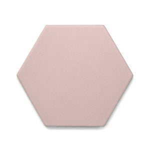 Good Vibes Blush Pink timeless matte porcelain hexagon tile for residential and commercial bathroom and kitchen floor and wall imported from Spain, Cevica Good Vibes Pink available from TilesInspired Canada's Online Tile Store delivering across Ontario and Quebec, including Toronto, Montreal, Ottawa, London, Windsor, Kitchener, Muskoka, Barrie, Kingston, Hamilton, and Niagara decoration idea