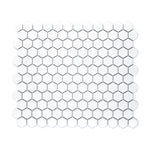Hexa-Dot 1" Hexagon White