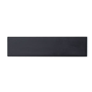 Manhattan Charcoal modern matte ceramic subway & candlestick tile for residential and commercial bathroom and kitchen backsplash imported from Spain, Cevica Manhattan Black available from TilesInspired Canada's Online Tile Store delivering across Ontario and Quebec, including Toronto, Montreal, Ottawa, London, Windsor, Kitchener, Muskoka, Barrie, Kingston, Hamilton, and Niagara tile idea