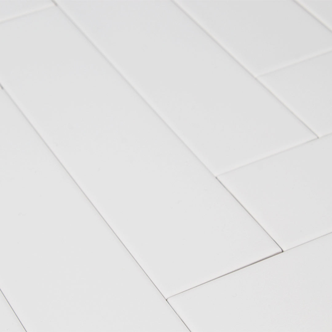 Manhattan Grey modern matte ceramic subway & candlestick tile for residential bathroom and kitchen floor and wall imported from Spain, Cevica Manhattan Grey available from TilesInspired Canada's Online Tile Store delivering across Ontario and Quebec, including Toronto, Montreal, Ottawa, London, Windsor, Kitchener, Muskoka, Barrie, Kingston, Hamilton, and Niagara tile idea