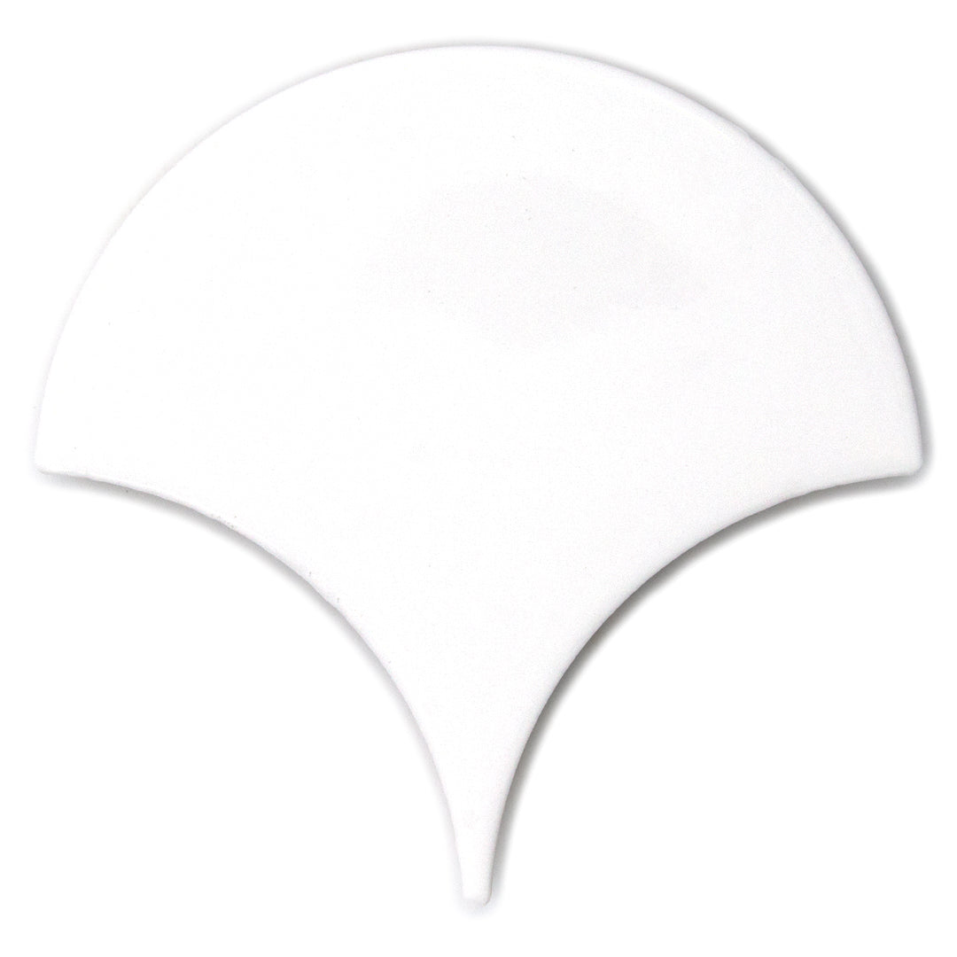 Scale Cloud Nine White bold glossy ceramic scale tile for residential and commercial bathroom and kitchen backsplash imported from Spain, Natucer Squama Rice available from TilesInspired Canada's Online Tile Store delivering across Ontario and Quebec, including Toronto, Montreal, Ottawa, London, Windsor, Kitchener, Muskoka, Barrie, Kingston, Hamilton, and Niagara tile idea