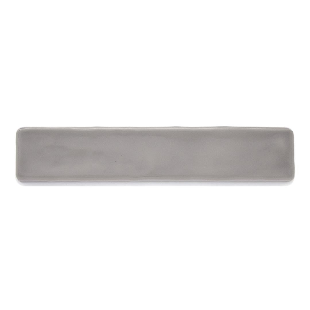 Candlestick Deep Grey modern glossy ceramic subway & candlestick tile for residential bathroom and kitchen backsplash imported from Spain, Cevica Rustic Grey available from TilesInspired Canada's Online Tile Store delivering across Ontario and Quebec, including Toronto, Montreal, Ottawa, London, Windsor, Kitchener, Muskoka, Barrie, Kingston, Hamilton, and Niagara tile idea