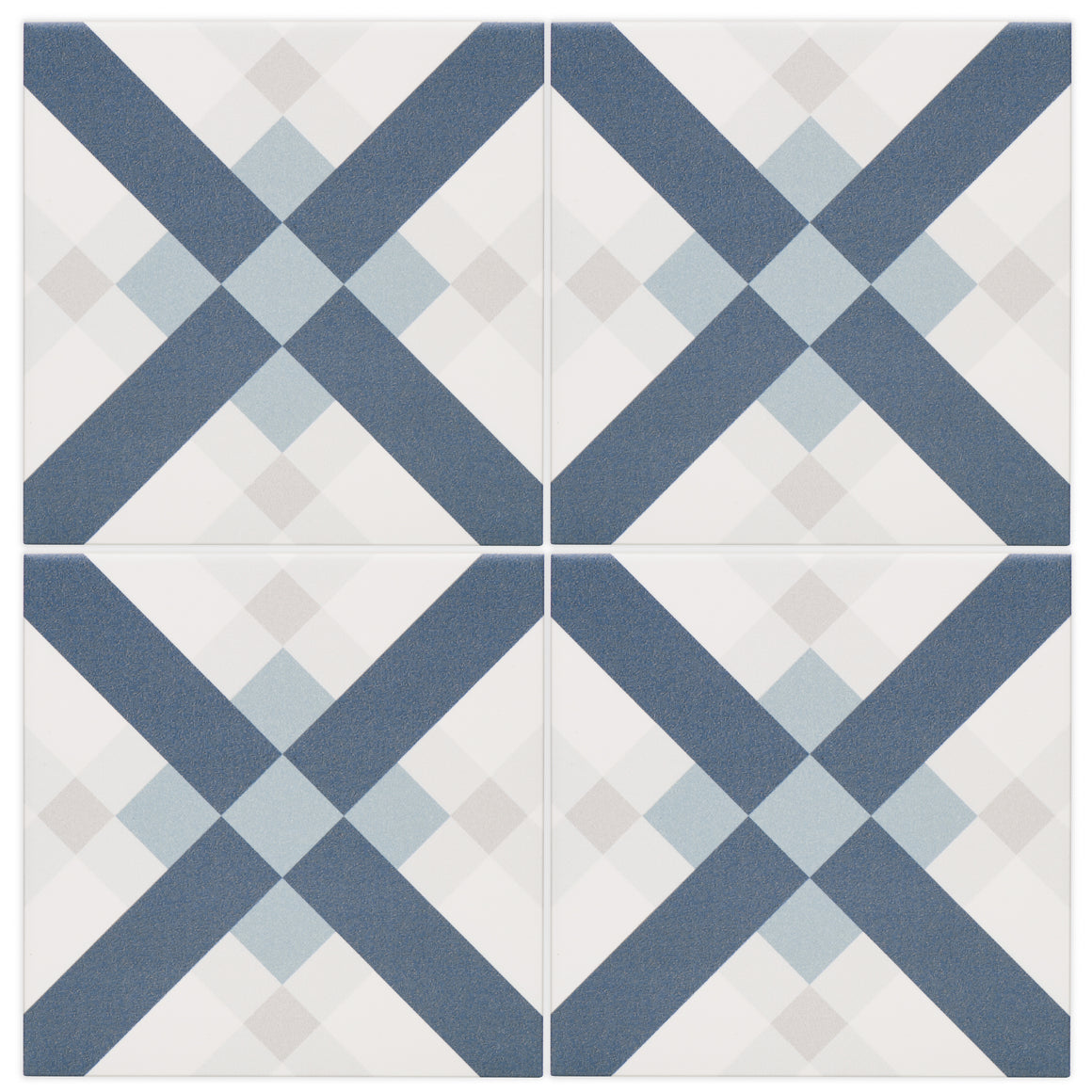 Tesseract Blue, Grey, White modern matte porcelain decorative pattern tile for residential bathroom and kitchen floor imported from Italy, Self more decor 4 available from TilesInspired Canada's Online Tile Store delivering across Ontario and Quebec, including Toronto, Montreal, Ottawa, London, Windsor, Kitchener, Muskoka, Barrie, Kingston, Hamilton, and Niagara decoration idea