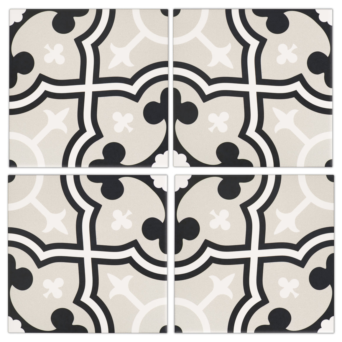 Vintique Black, Grey, White vintage matte porcelain decorative pattern tile for residential and commercial bathroom and kitchen floor and wall imported from Italy, Self more decor 9 available from TilesInspired Canada's Online Tile Store delivering across Ontario and Quebec, including Toronto, Montreal, Ottawa, London, Windsor, Kitchener, Muskoka, Barrie, Kingston, Hamilton, and Niagara decoration idea