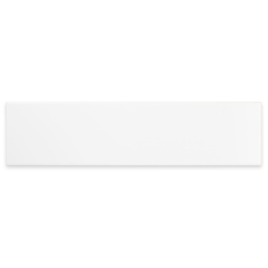Subway White Matte 4 x 16 - Sample