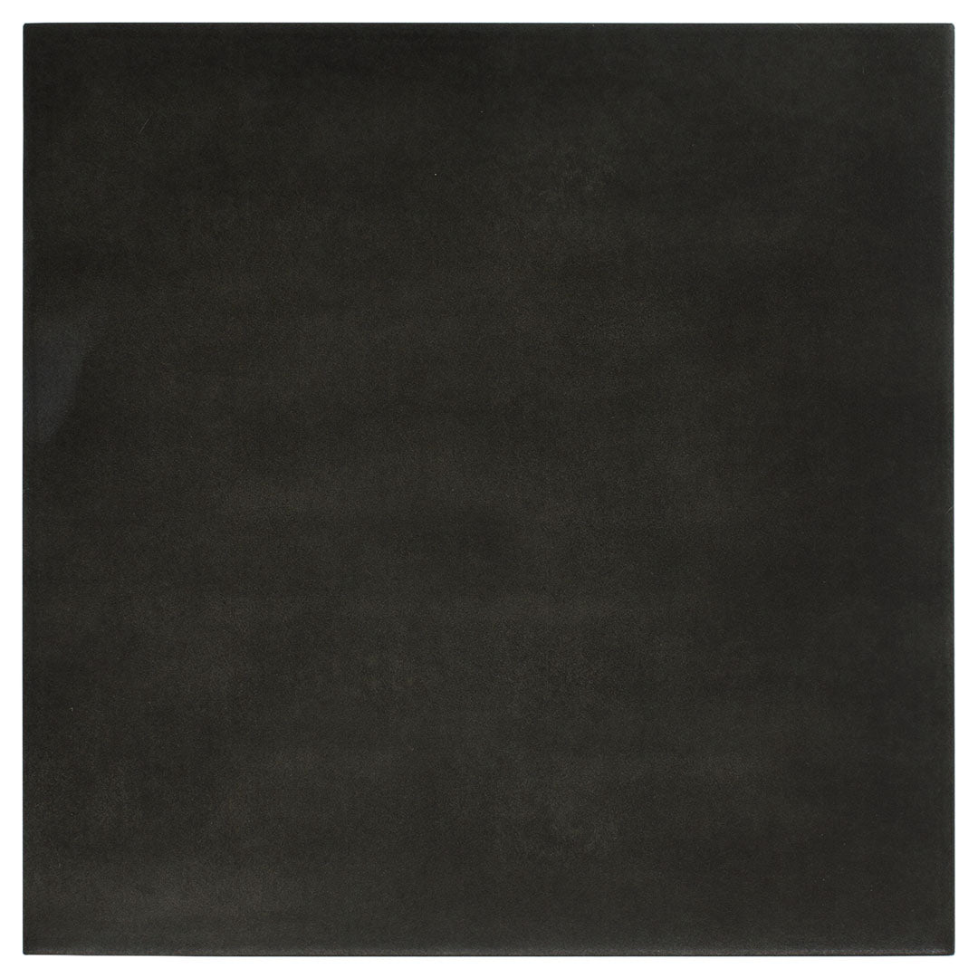 8x8 matte black porcelain tile
